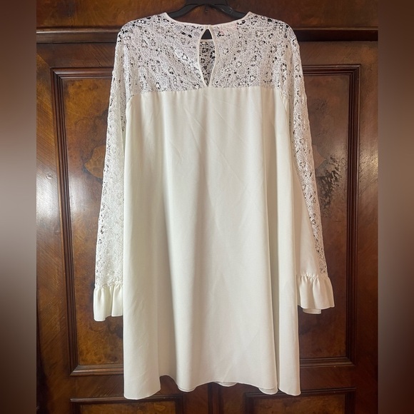 GIAMBA Lace Yoke Dress EUC - Picture 4 of 9